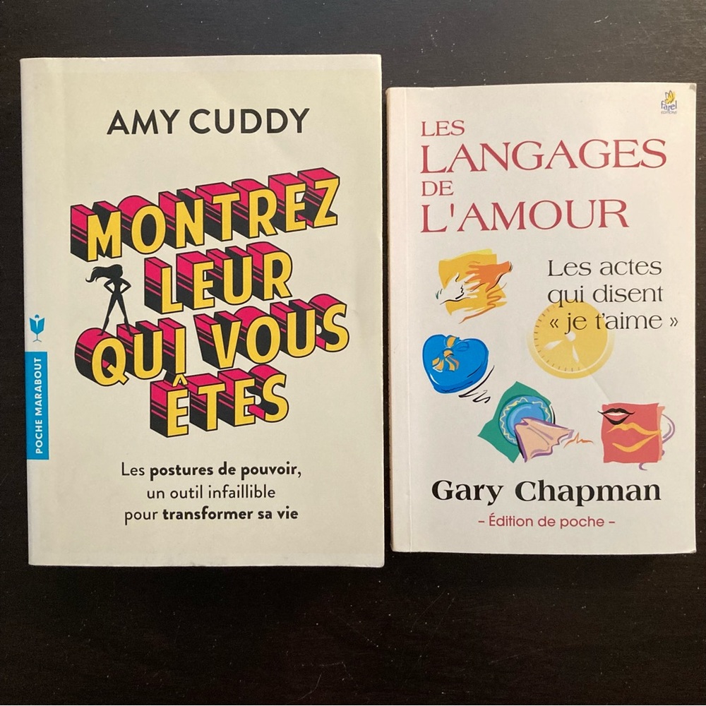 2 livres d'auto-assistance
